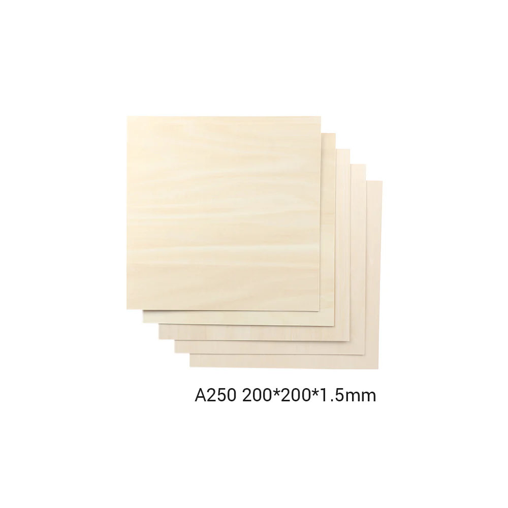 1.5mm Thick Basswood Sheet (5-Pack) - Image 3