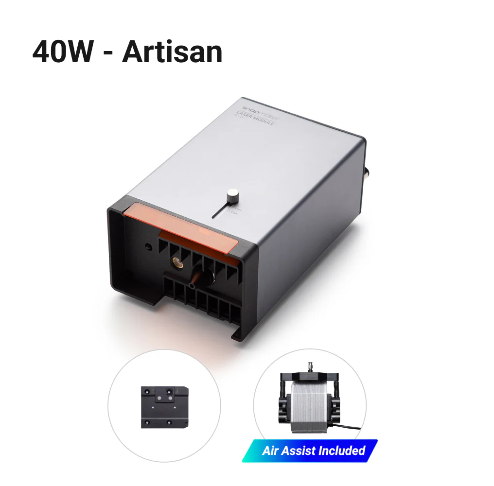 Snapmaker 40W Laser Module with Air Assist - Image 8