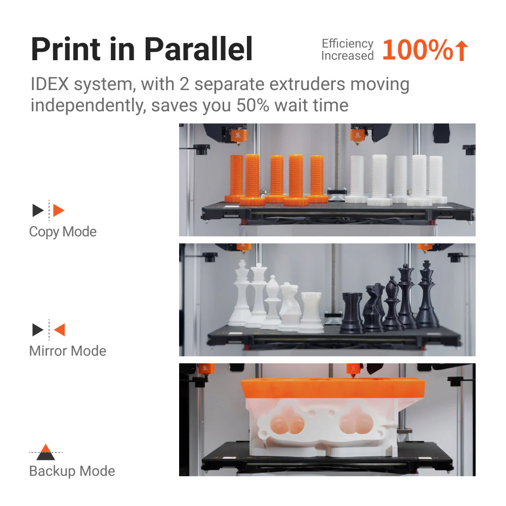 Snapmaker J1s High Speed IDEX 3D Printer - Image 3