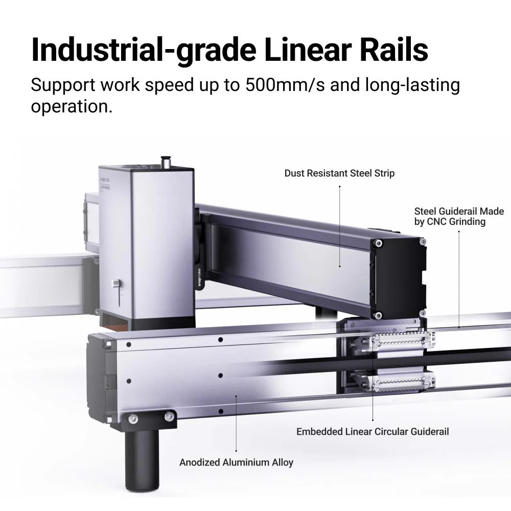 Snapmaker Ray 40W Laser Engraver and Cutter with Air Assist - Image 8