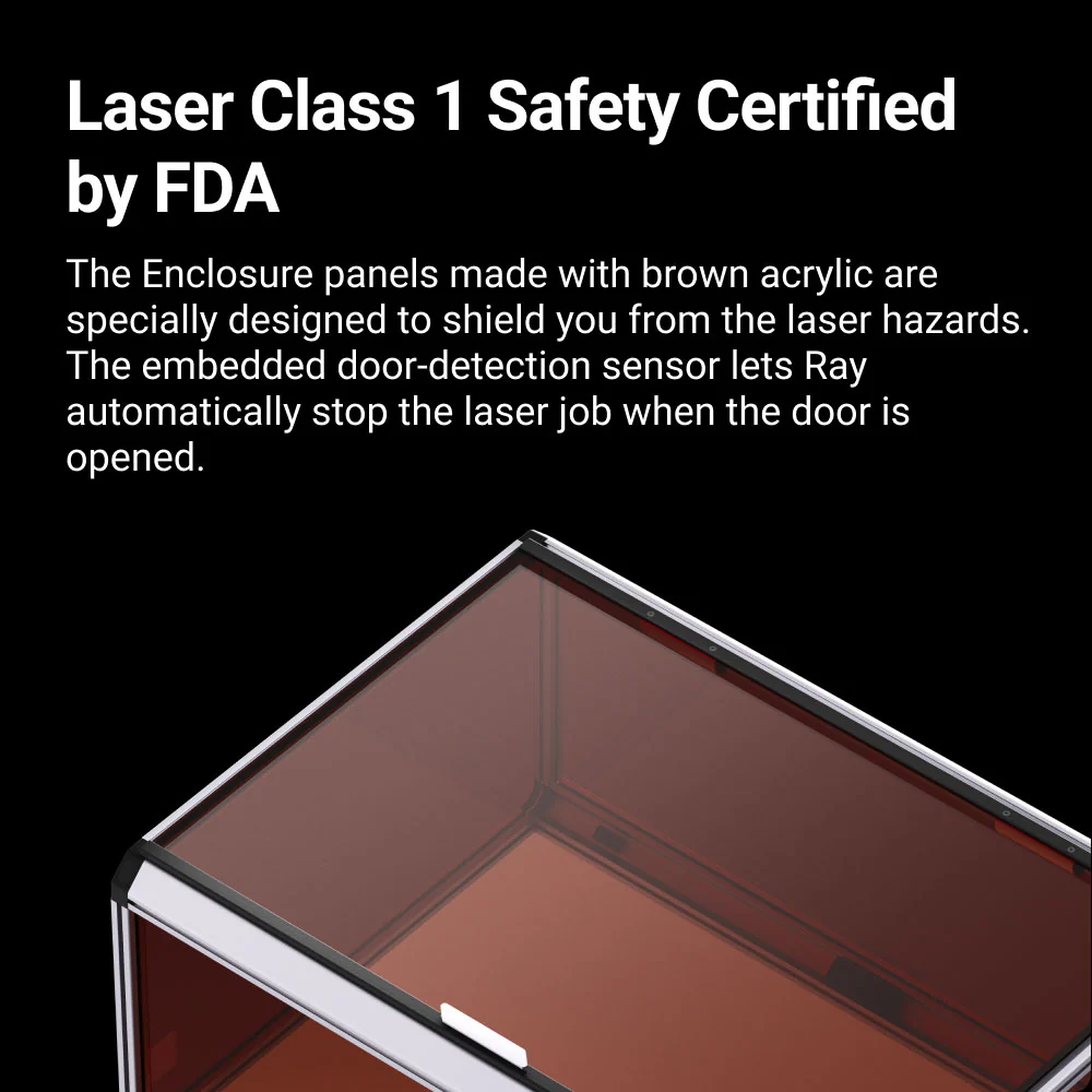 Snapmaker Ray 40W Laser Engraver and Cutter with Air Assist - Image 9