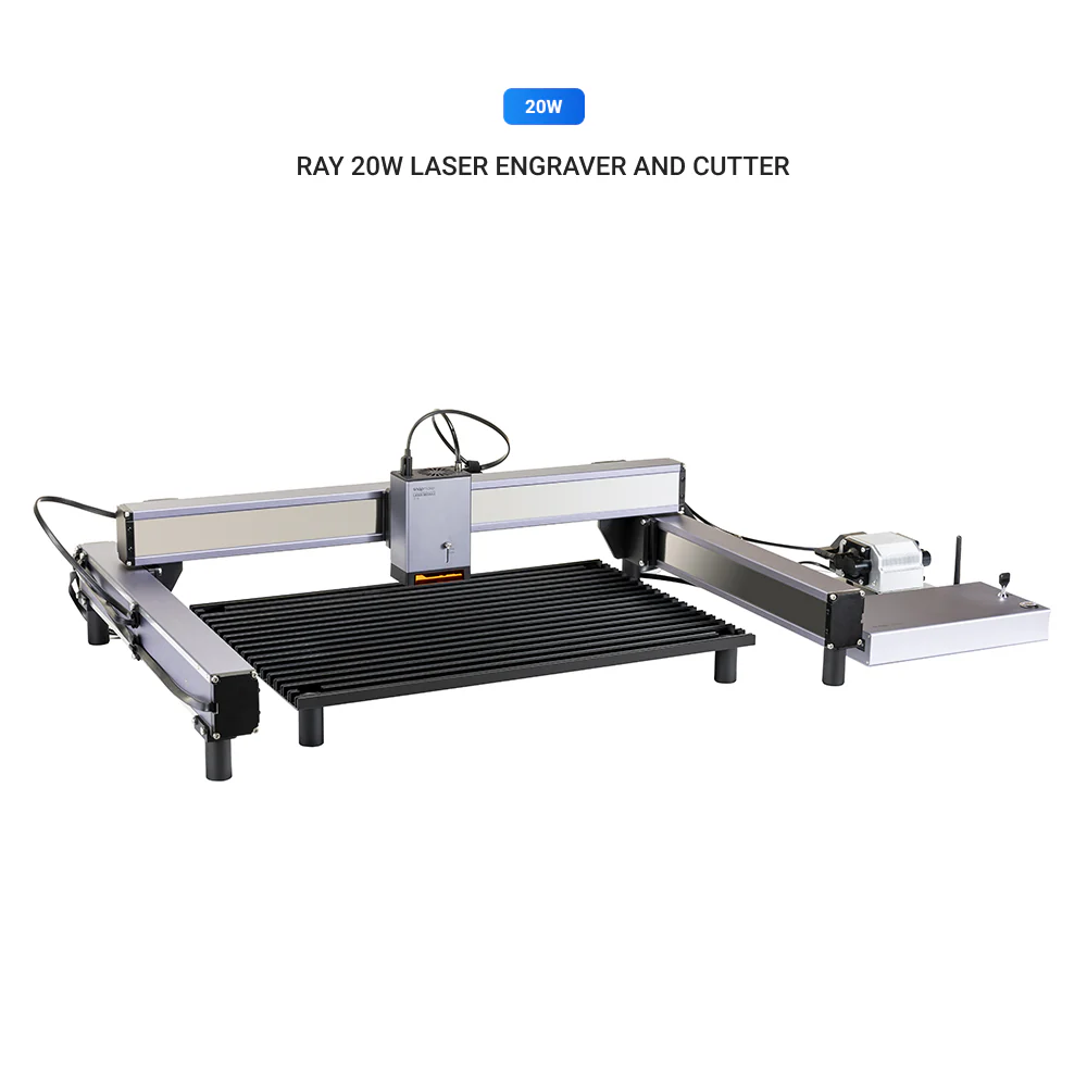 Snapmaker Ray 20W Laser Engraver and Cutter with Air Assist - Image 8