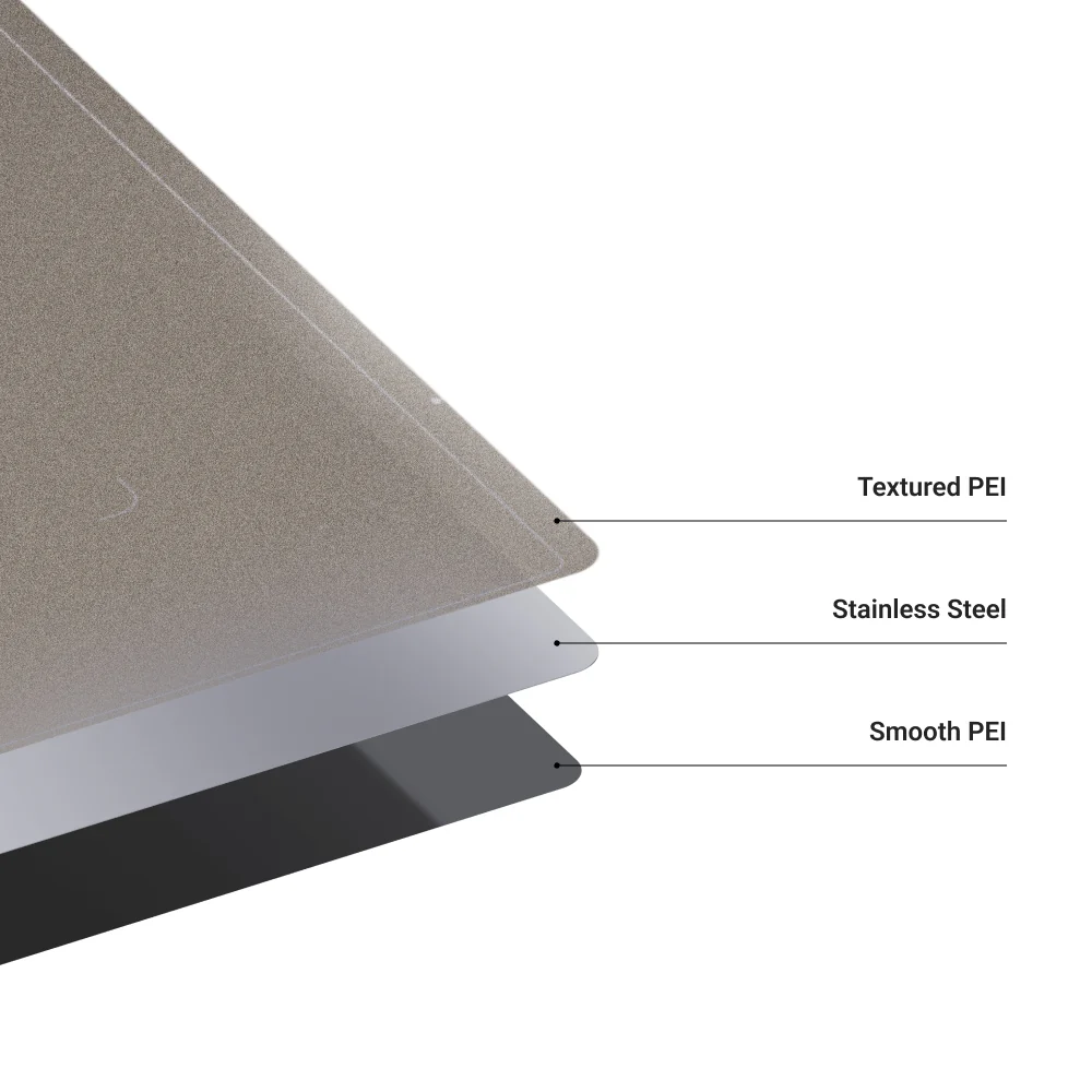 Dual-sided PEI Steel Sheet with Soft Magnetic Sticker Kit for Snapmaker Artisan - Image 4